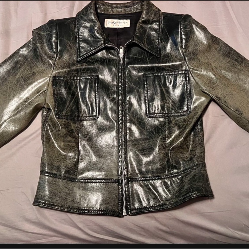 Yves Saint Laurent Woman Biker Jacket - Retails over $4500